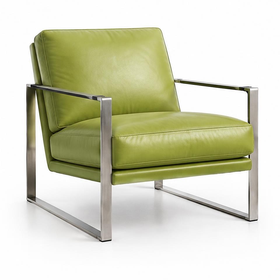 Lime lounge armchair #29