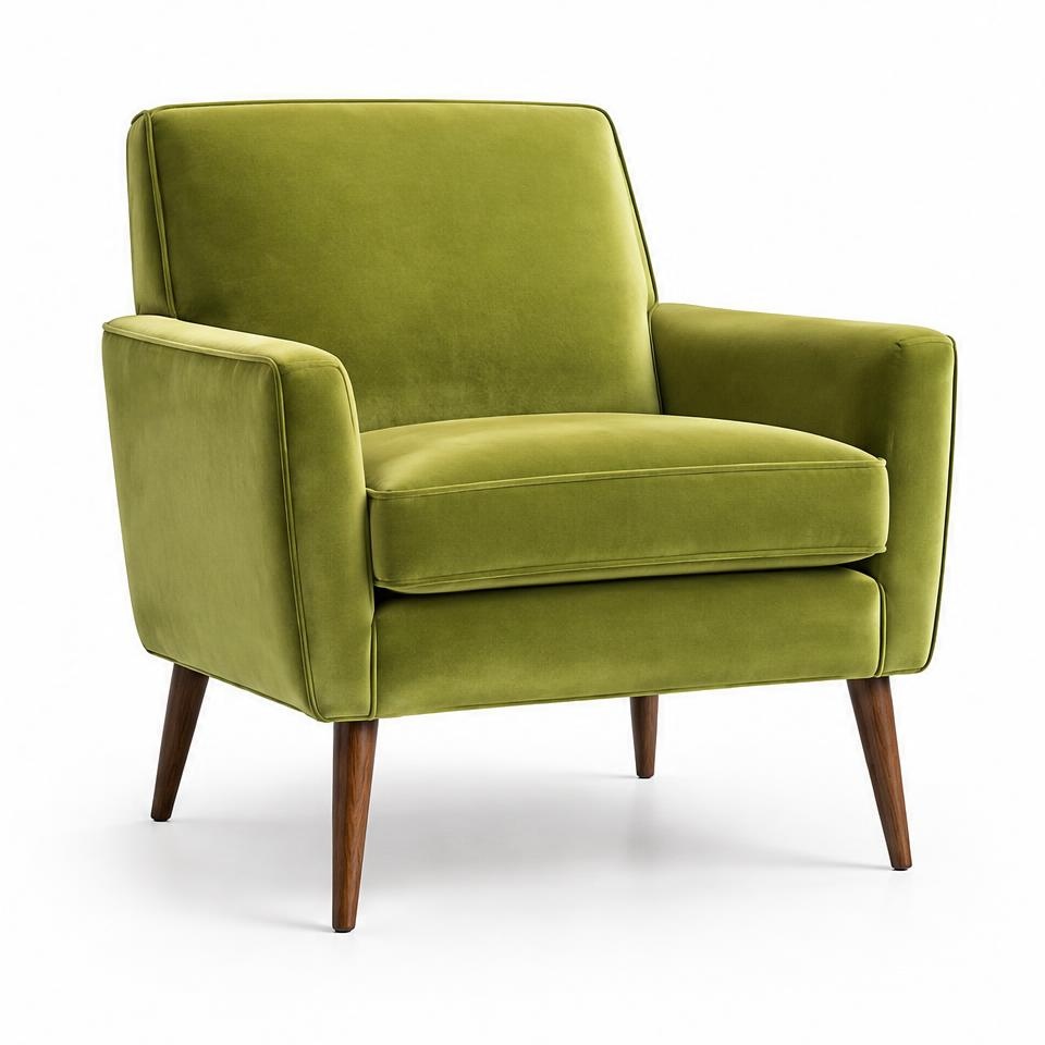 Lime lounge armchair #19
