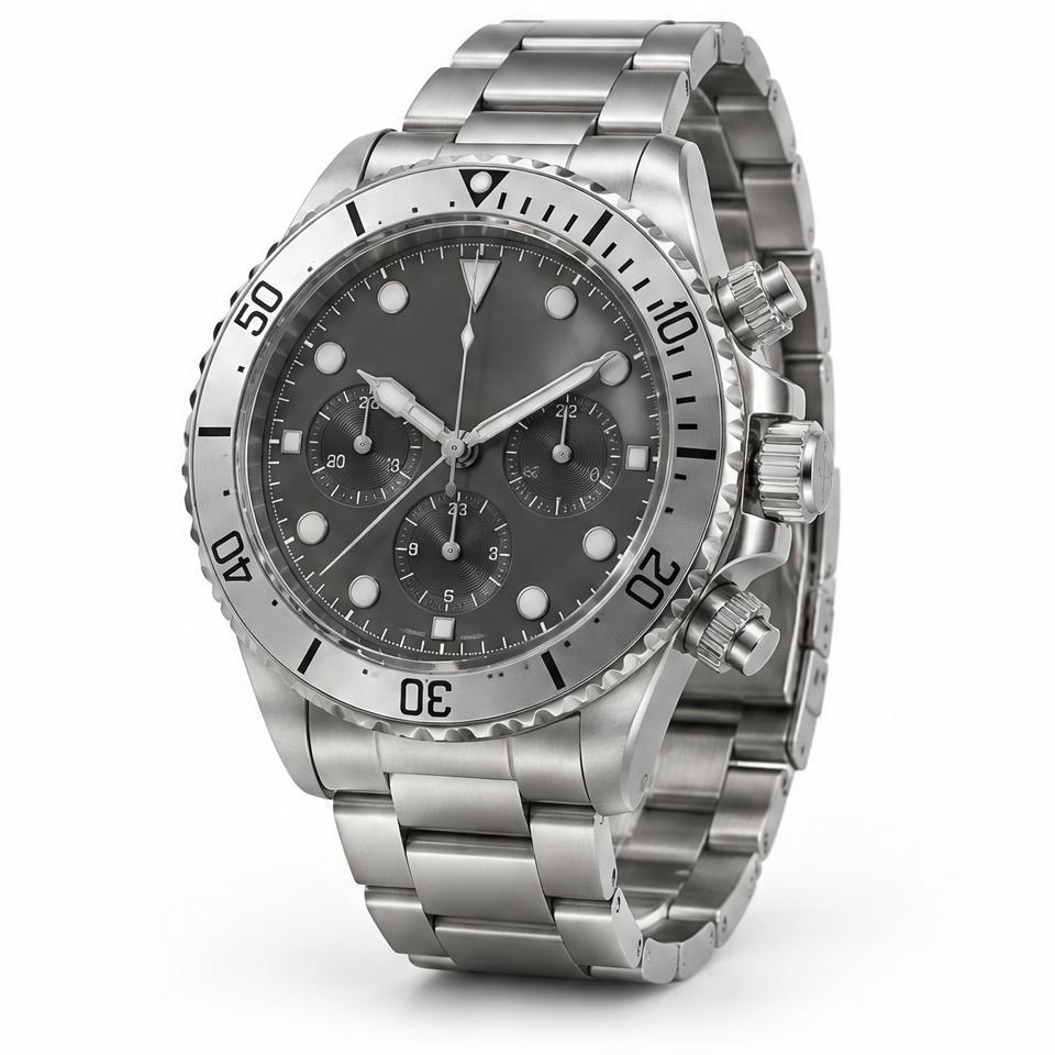 Steel diver chronograph #37