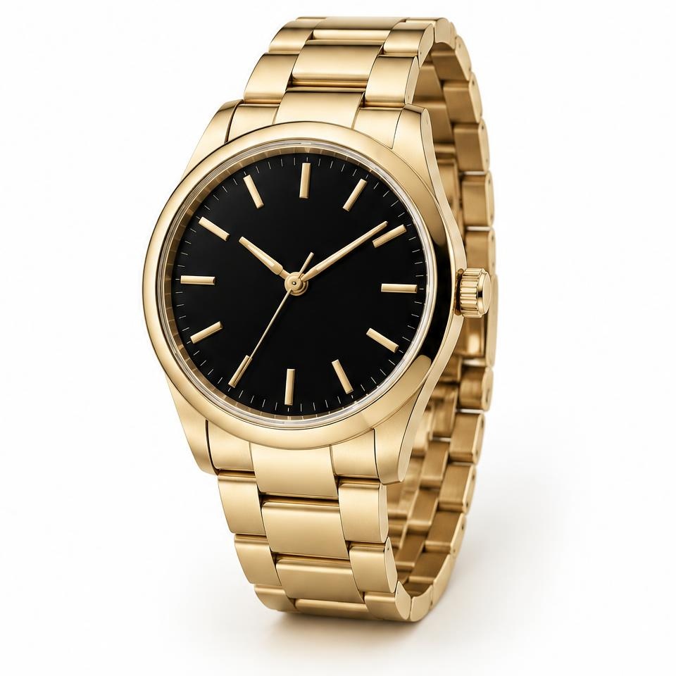 Gold bracelet watch #33
